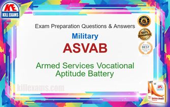 Armed Services Vocational Aptitude Battery Practice Test