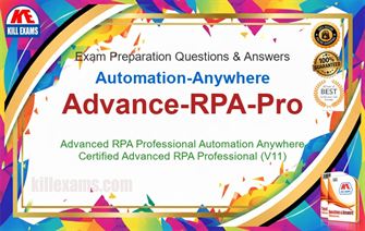 Advance RPA Pro Practice Test - 1100 Questions and Answers