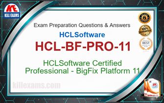HCLSoftware BigFix Platform 11 Professional Practice Test
