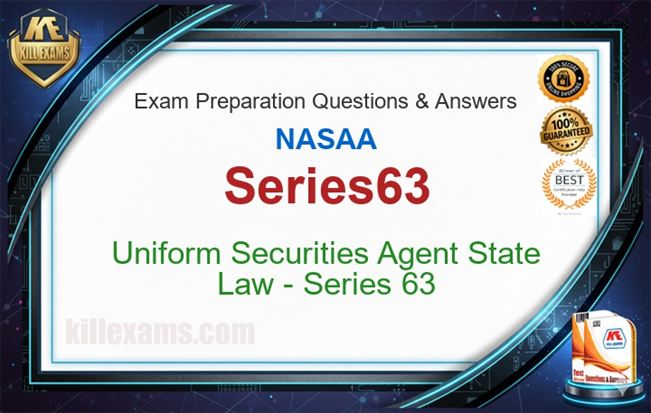 Uniform Securities Agent Series 63 Practice Test 2026